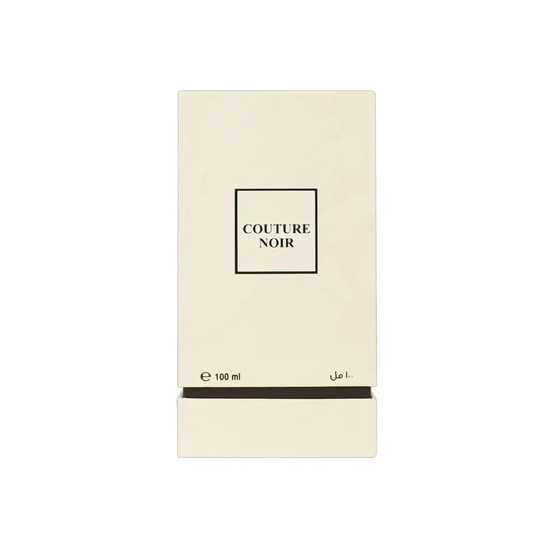 AHMED AL MAGHRIBI Couture Noir For Men Long Lasting Eau De Parfum -100ml