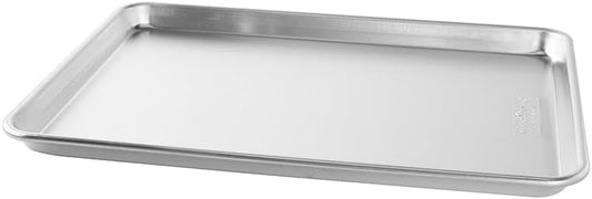 Nordic Ware Naturals Half Sheet Pan - USA Made Aluminum Baking Sheet with Steel Rim | 1-Pack