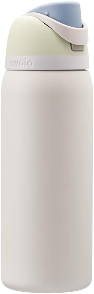 Owala FreeSip Insulated Stainless Steel Water Bottle - 32 oz BPA-Free | Perfect for Sports & Travel, Iced Breeze