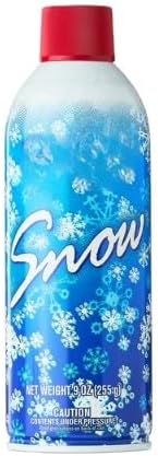 Snow In A Can | 9 Oz Artificial Snow Spray - Perfect For Indoor & Outdoor Christmas Decor