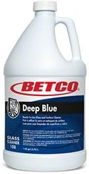 Betco Deep Blue Glass & Surface Cleaner - Gal.