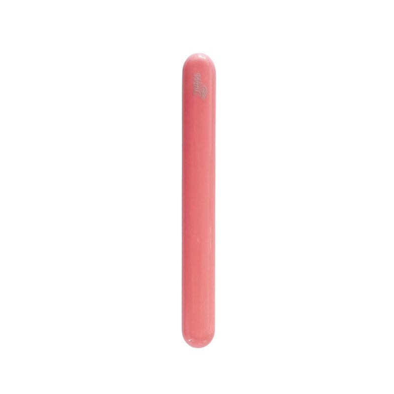 Wing Glass Nail File and Buffer – Nano Glass Nail Shiner, Professional Manicure Tool for Natural Glossy Finish, Washable & Reusable, 5 Colors, 5 Inch (Pink)