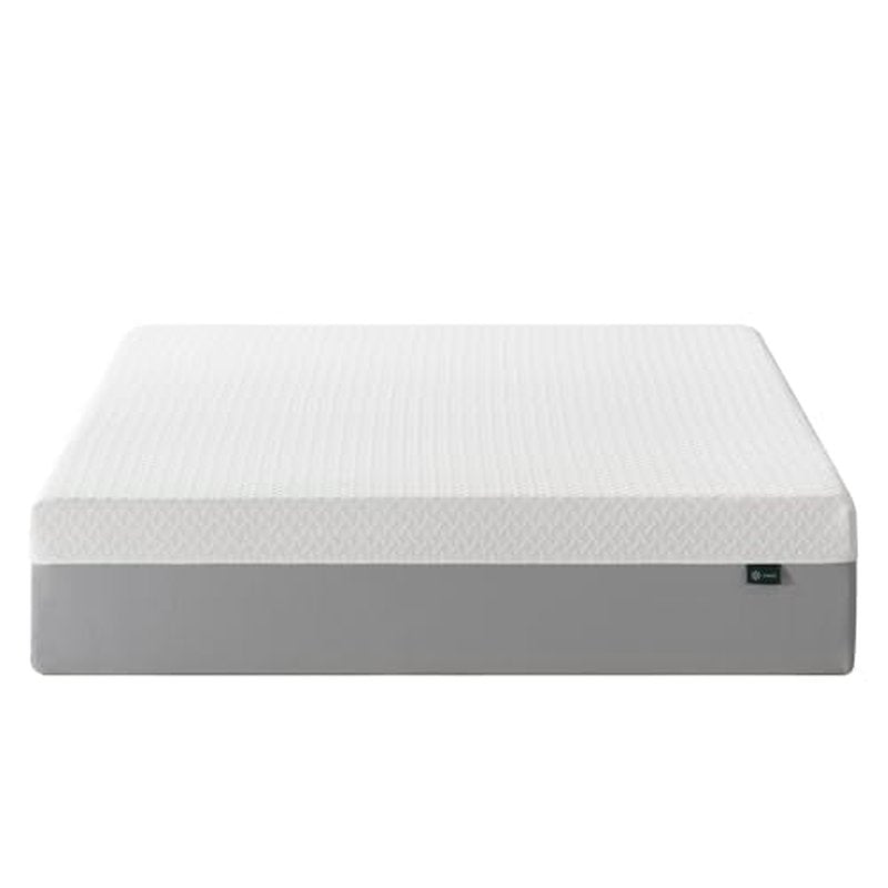 Zinus 12 Inch Green Tea Essential Memory Foam Mattress [New Version], Full, Fiberglass Free, Medium Feel, Breathable Airflow Memory Foam, Certified Safe Foams & Fabric, Mattress in A Box