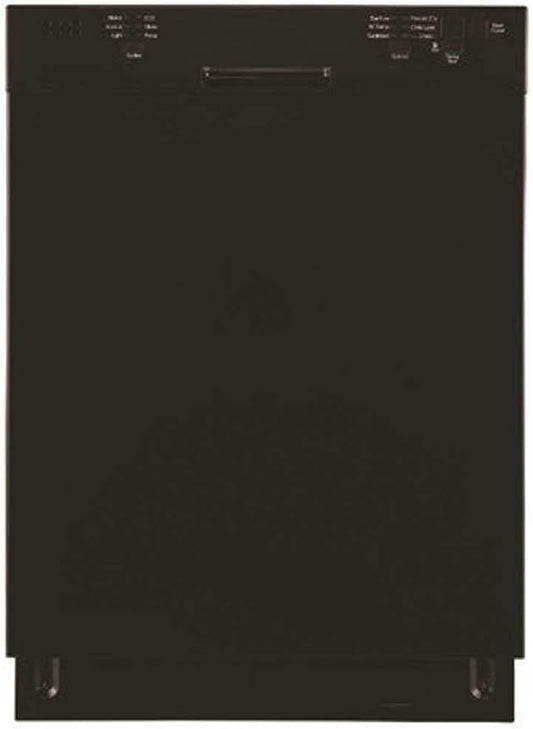 Seasons 24 in. Front Control Dishwasher in Black