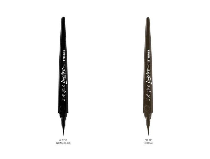 L.A. Girl Matte Eyeliner - Espresso Line Art Precision | Long-Lasting Formula
