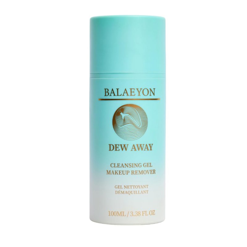 Balaeyon Cleansing Gel Makeup Remover, Removes Waterproof Mascara, 3-In-1 Cleanser, Oil Based, Moisturizing, Great For Sensitive Skin, All Natural, TSA Friendly, 3.38 fl oz