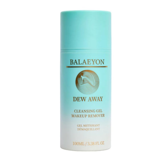 Balaeyon Cleansing Gel Makeup Remover, Removes Waterproof Mascara, 3-In-1 Cleanser, Oil Based, Moisturizing, Great For Sensitive Skin, All Natural, TSA Friendly, 3.38 fl oz
