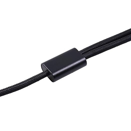 Yumiwoow 2pack 3.3Ft 3.5mm TRS to Dual 6.35mm Stereo Cable 1/8 TRS to Dual 6.35mm 1/4 TS Mono Y Splitter Audio Cord Adapter for Smartphone, Mixer,PC, CD Player, Speakers and Home Stereo System