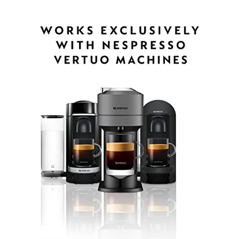Nespresso Capsules Vertuo, Fortado Decaffeinato, Gran Lungo, 30-Count Coffee Pods, Brews 5.0 oz.