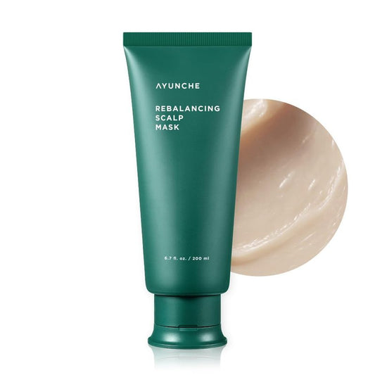 AYUNCHE Rebalancing Hair Mask 6.7 fl. oz. (200ml) [For All Hair Types] | Healthy & Strong Scalp and Hair Pack | Anti-Hair Loss Hair Treatment | Deep Conditioner | Korean Salon Brand