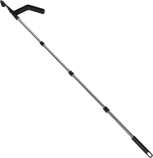 NUOBESTY 1 Set Gutter Cleaning Tools From The Ground Rain Gutter Cleaner With Poles Needed For Removing Leaves Debris Leaf Cleaning Tool