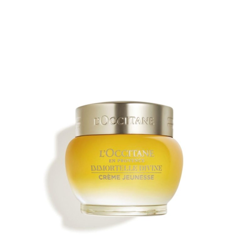L'Occitane Immortelle Divine Cream, Anti-Aging Face Moisturizer, Firms Skin & Helps Reduce Fine Lines, Wrinkles & Age Spots, Daily Hydrating Skincare