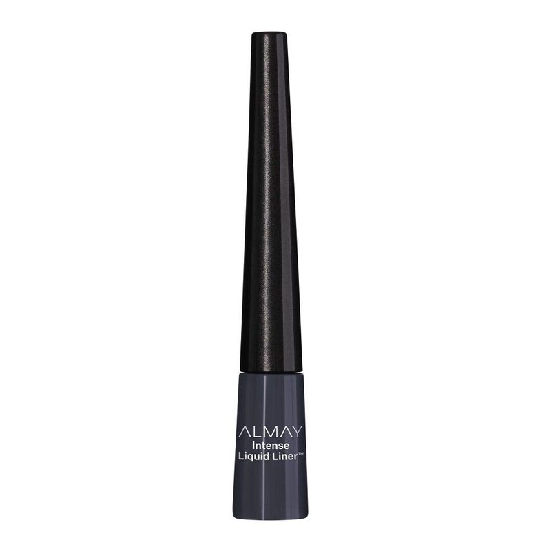 Almay Intense Liquid Eyeliner - Waterproof, Longwearing, Hypoallergenic | 223 Black Pearl, 0.08 oz