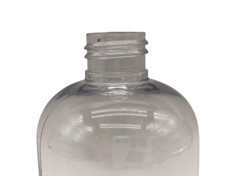 Natural Farms 12 Pack – 8 oz - Clear Boston Plastic Bottles – Black Flip Top Disc cap - for Essential Oils, Perfumes