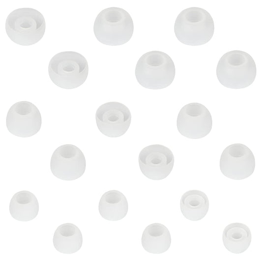 WKYMY Replacement Earbud Tips Silicone Eartips for in- Ear Headphones Rubber Tips Earbud Caps 9 Pairs S M L