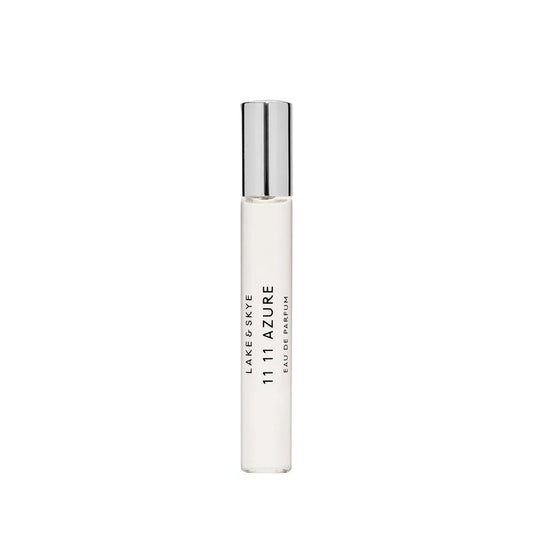 Lake & Skye 11 11 Azure Eau de Parfum Travel Spray, Aquatic Sheer Floral Musk & Clean Skin Unisex Scent, 0.5 fl oz (15 ml)