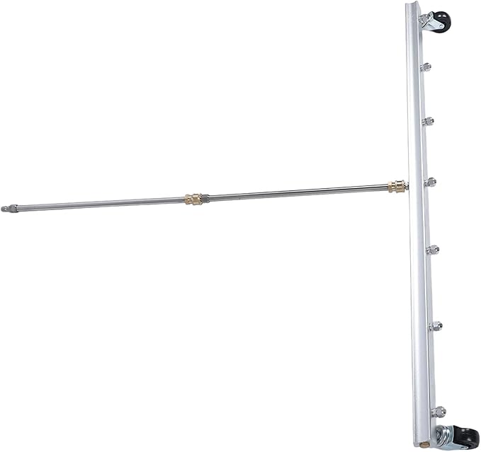 39.37inch Pressure Washer Cleaner, Power Pressure Washer Attachment, Stainless Steel Water Broom with 1/4inch Quick Connector, Surface Cleaner for Household and Business Use (for Floor)
