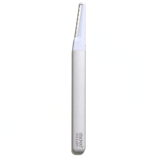 Professional Dermaplaning Tool - Precision Exfoliation for Smooth Skin | Refillable Blades & Aluminum Handle