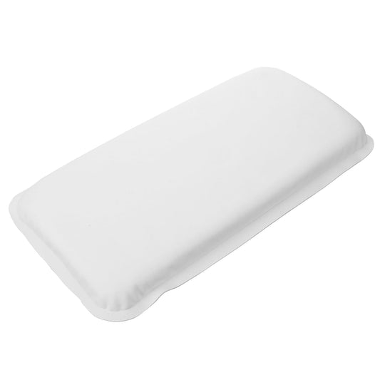 Healeved Waterproof Sponge Bath Pillow with Suction Cups for Neck Shoulder Head Support Comfortable Bathtub Cushion 14.96X7.08X1.77In Spa Bath Accessory