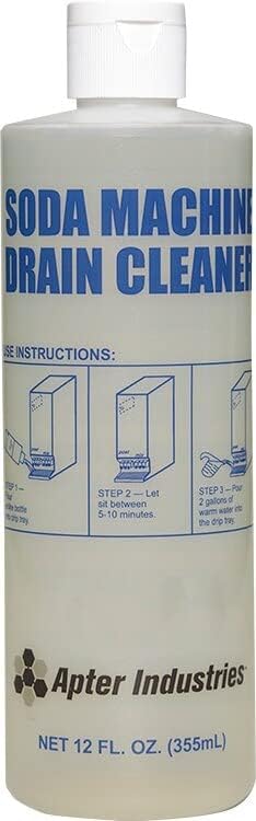 Soda Machine Drain Cleaner - Safe & Non-Corrosive Fountain Drink Machine Line Cleaner for Syrup & Sugar Buildup - Easy Monthly Treatment, No Scrubbing Needed (Pack of 12)