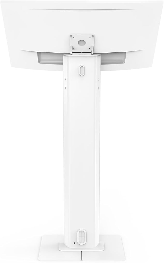 Brandable VESA Floor Stand for Screens Up to 32 Inches - White