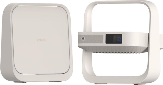 XGIMI Elfin Flip Portable Projector - 1080P Outdoor Projector with Netflix | Lightweight, Adjustable Stand, 400 ISO Lumens