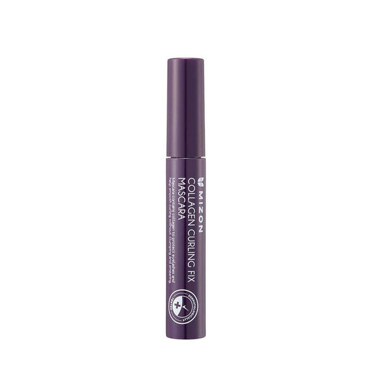 MIZON Collagen Curling Fix Mascara - Long-Lasting, Smudge-Proof High Volume | 0.20 oz