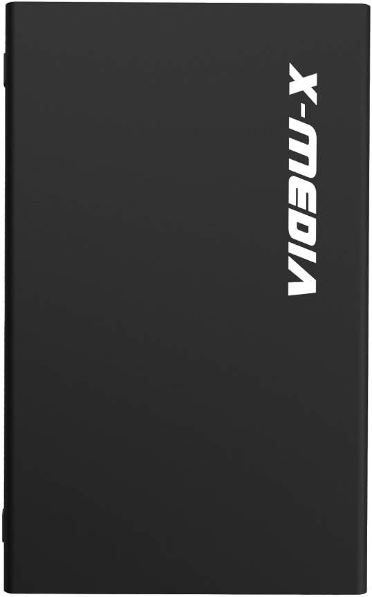 X-MEDIA XM-EN3451 V3 [Upgraded USB 3.0] 3.5-Inch IDE/PATA or SATA Aluminum Hard Disk Drive HDD External Enclosure Case | Support 3.5” IDE/PATA(Parallel ATA) | 3.5” SATA(Serial ATA)/SSD Hard Disk Drive