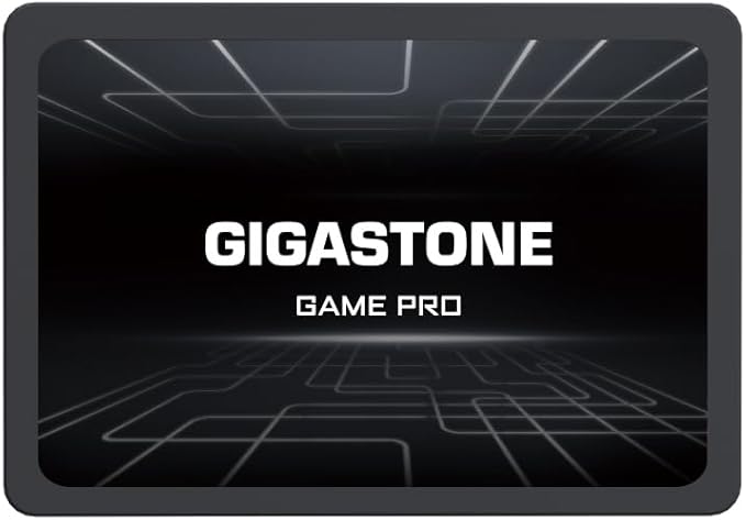 Gigastone 512GB SATA SSD 2.5 inch SSD 520MB/s Upgrade Laptop PC Memory and Storage PS4 HDD Replacement 2.5" Internal Solid State Hard Drives SATA III SLC Cache 3D NAND Game Pro Performance