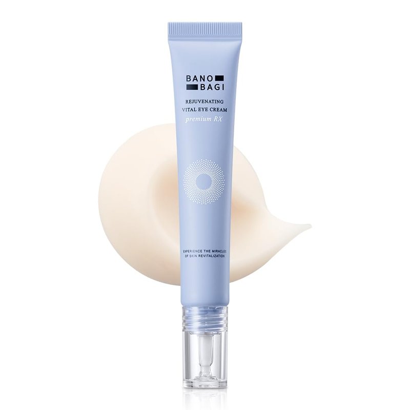 Banobagi PDRN Eye Cream – Under Eye Cream for Puffiness and Bags, Korean Skin Care with Centella, Panthenol & b-PDRN | Firming & Hydrating, Fragrance-Free, 0.5 fl oz