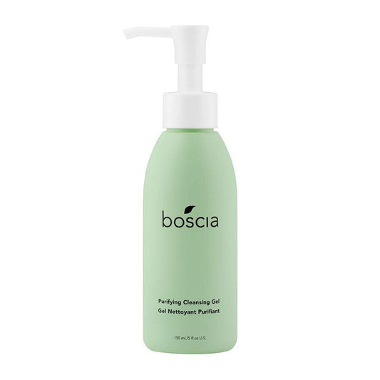 Boscia Purifying Cleansing Gel - Vegan & Cruelty-Free Daily Face Cleanser | Natural Deep Clean, 5 fl oz