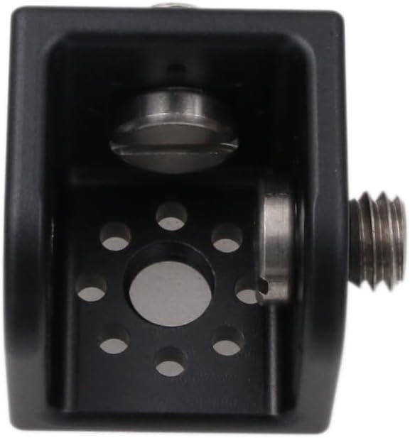 HangTon Block 3/8" Thread Bracket Lock Mounting Adapter for ARRI Sony RED Camera Lens Motor Teradek Wireless Black