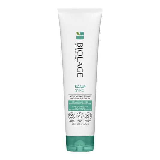 Biolage Scalp Sync Universal Conditioner | Lightweight Conditioner | Nourishes Hair & Promotes Healthy Scalp | Fermented Tea & Glycolic Acid | Sulfate-Free | Paraben-Free | For All Scalp Types