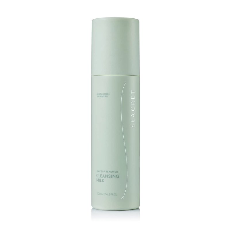 Makeup Remover Cleansing Milk - Gentle Vegan Face Cleanser with Dead Sea Minerals & Jojoba Oil | 6.8 Fl Oz / 200 ml