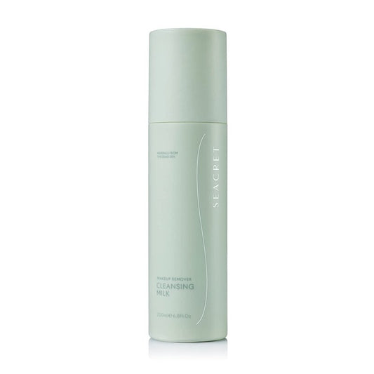 Makeup Remover Cleansing Milk - Gentle Vegan Face Cleanser with Dead Sea Minerals & Jojoba Oil | 6.8 Fl Oz / 200 ml