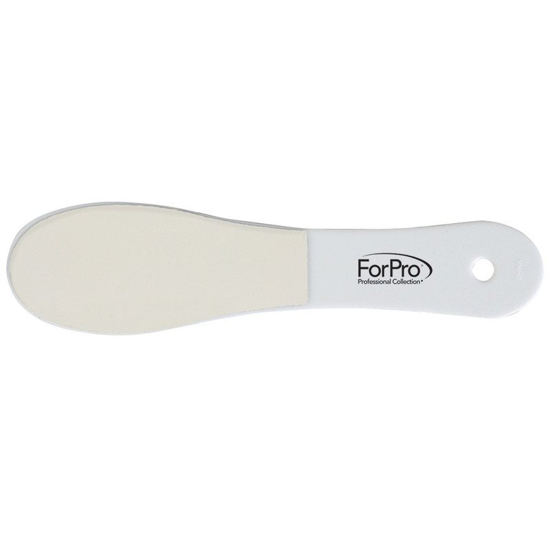 ForPro Professional Collection One ‘N Done Pedi File, Disposable Pedicure File for Feet & Heels, Double-Sided, Black 60/White 180 Grit, 9.5” L, 12-Count