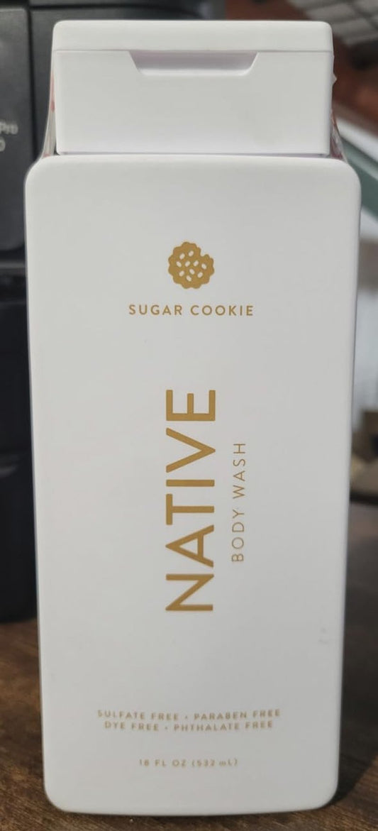 Native Sugar Cookie Body Wash 18 Fl Oz