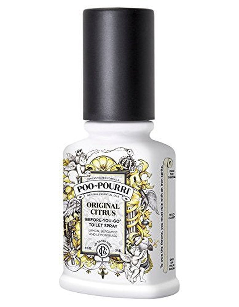 Poo-Pourri Before-You-Go Toilet Spray 2-Ounce Bottle, Original Citrus Scent