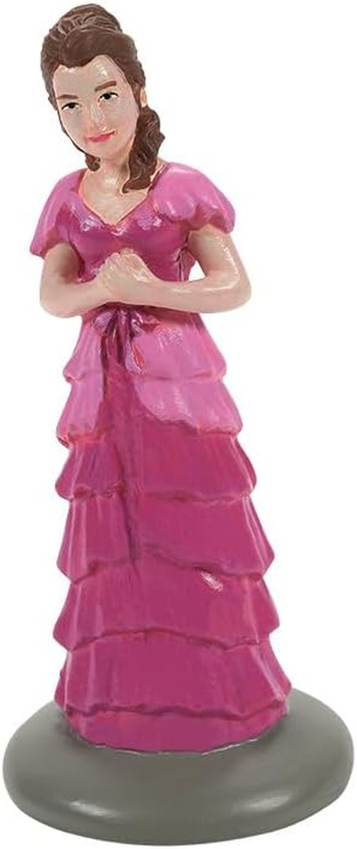 Department 56 Harry Potter Village Hermione Figurine - 2.8 Inch Dress Robe, Multicolor