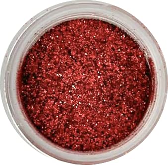 RUBY RED Luxury Cake Disco Diamond Dust - 6 Grams for Stunning Cakes, Cupcakes & Cookies