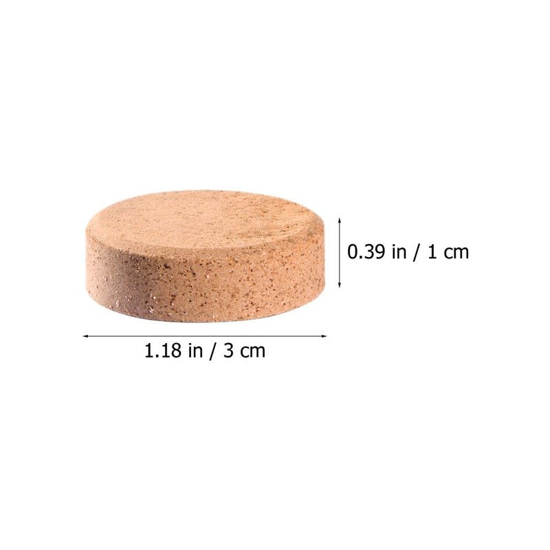FOMIYES Ginger Foot Soak Effervescent Tablets 20Pcs Herbal Foot Bath Soak for Care Relieve Fatigue Improve Sleep Circulation