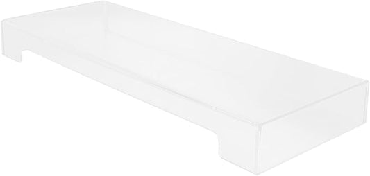 DOITOOL Keyboard Protective Case Dust Hood Transparent Cover for Household Keyboards 18.89X7.08X1.96In Protects against Dust Water Pets and Spills