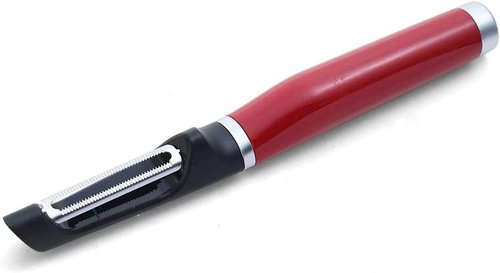 KitchenAid Euro Peeler - Gourmet 8.7-Inch Design in Vibrant Red for Effortless Peeling