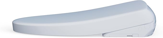 TOTOÂ® WASHLETÂ®+ S7A Electronic Bidet Toilet Seat with EWATER+Â® Bowl and Wand Cleaning, Auto Open and Close Contemporary Lid, Elongated, Cotton White - SW4736AT40#01