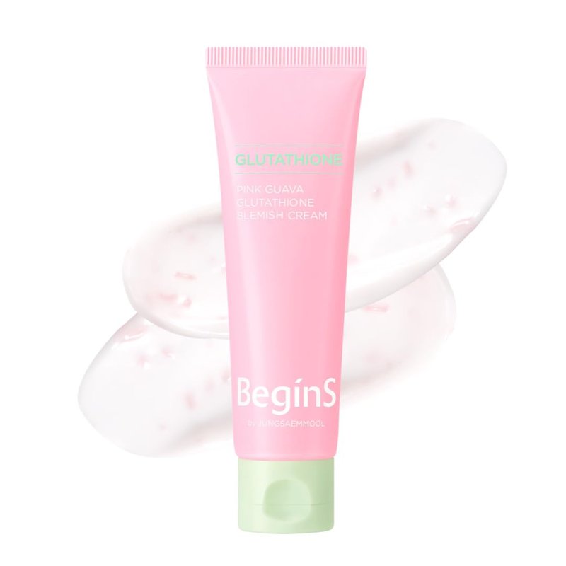 Glutathione Blemish Cream - Pink Guava Facial Moisturizer with 99% Pure Glutathione, Niacinamide & Vitamin C | 1.7 Fl Oz