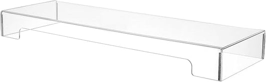 Cabilock Acrylic Keyboard Dust Cover Transparent Protective Cover for 104-Key Mechanical Keyboards 18.70X6.10X1.96In Waterproof Keyboard Protector for Home and Office