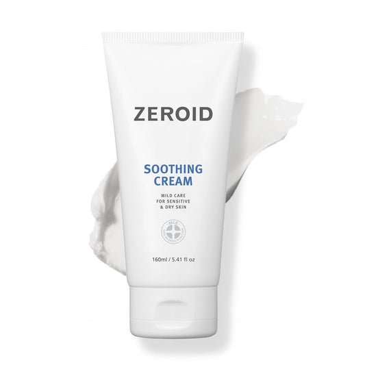 ZEROID Soothing Cream - Face Moisturizer for Sensitive Skin | Skin Barrier Repair | 2.7 fl oz (80ml)