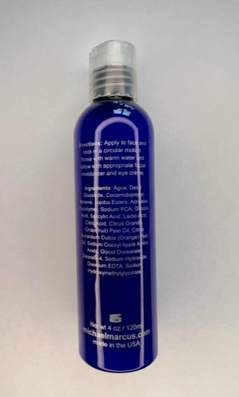 Jojoba Facial Cleanser - Hydrating Grapefruit & Orange Extract | 4 fl oz - Cruelty-Free & Paraben-Free