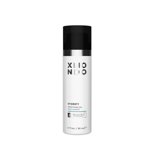 XMONDO Hair Hydrify Smoothing Oil | Vegan Formula with Argan, Carrot Seed, and Baobab Oils - Deep Penetrating to Hydrate, Strengthen, Nourish, and Restore Dry, Damaged Hair, 1.7 Fl Oz 1-Pack