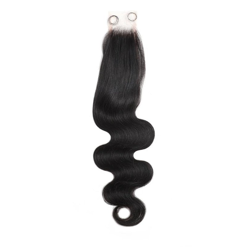 HD Transparent Lace Closure - Body Wave 100% Virgin Human Hair | 16 Inch, Pre-Plucked Natural Hairline